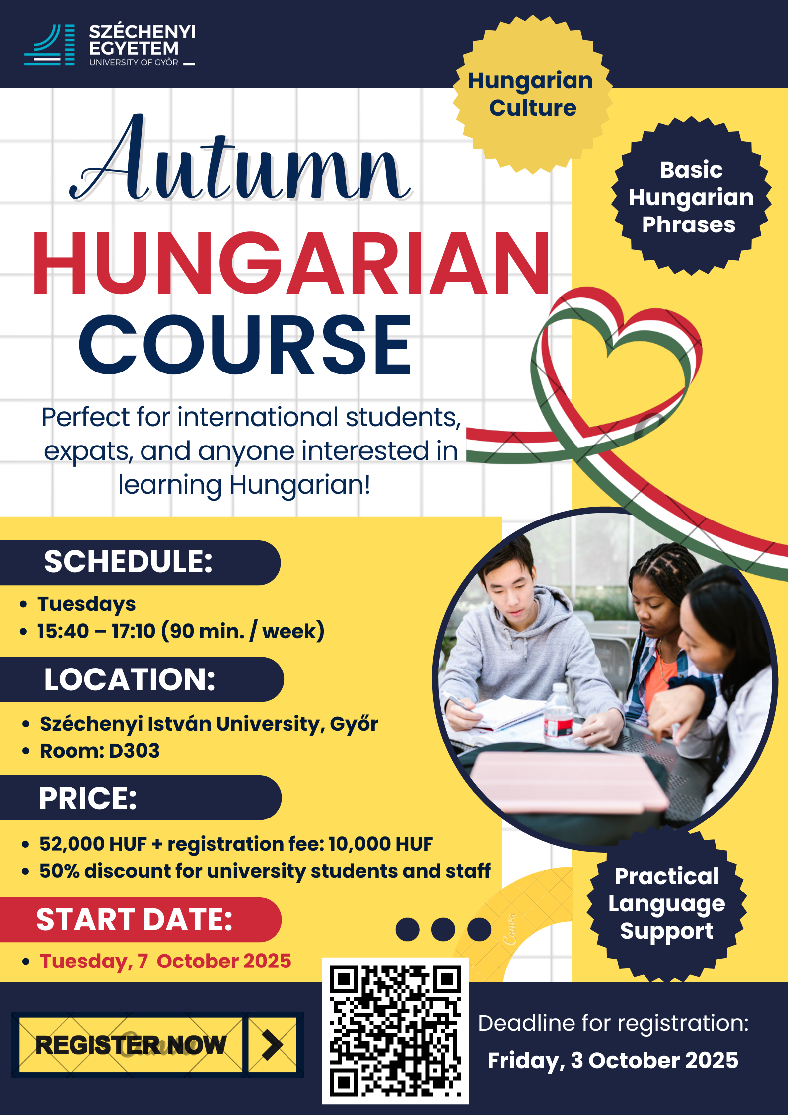 Autumn Hungarian Language Course